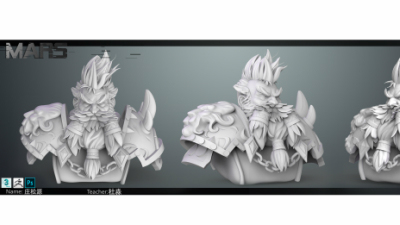 1905期游戏3D美术设计师班1班【O】的五星作品