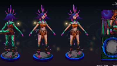 1907期游戏3D美术设计师班1班【O】的五星作品