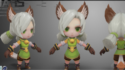 1907期游戏3D美术设计师班1班【O】的五星作品