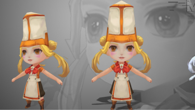 1907期游戏3D美术设计师班1班【O】的五星作品