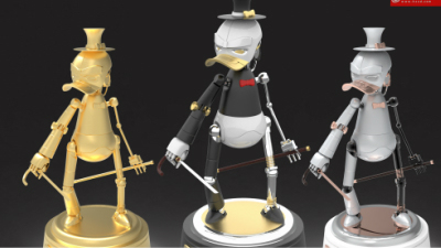 1909期游戏3D美术设计师班1班【O】的五星作品