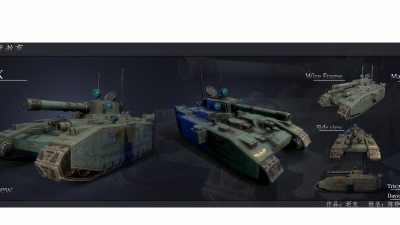 1909期游戏3D美术设计师班1班【O】的五星作品