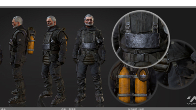 1904期游戏3D美术设计师班1班【O】的五星作品