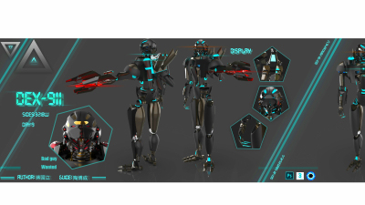 1909期游戏3D美术设计师班1班【O】的五星作品
