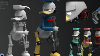 1909期游戏3D美术设计师班1班【O】的五星作品