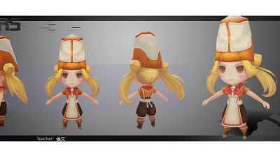 1907期游戏3D美术设计师班1班【OT】的五星作品