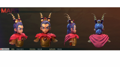 1906期游戏3D美术设计师班1班【O】的五星作品
