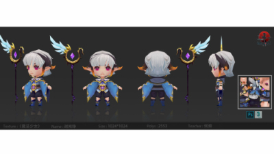 1908期游戏3D美术设计师班1班【O】的五星作品