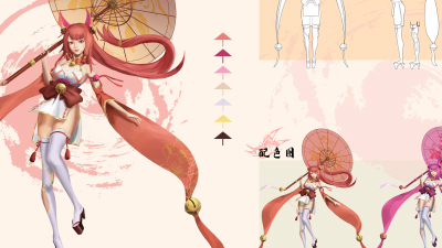 1910期游戏原画高级设计师班1班【O】的五星作品