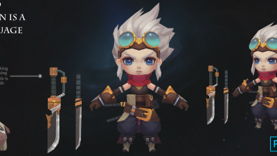 1908期游戏3D美术设计师班1班【OT】的五星作品