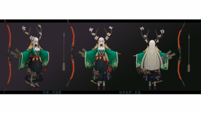 1905期游戏3D美术设计师班1班【O】的五星作品