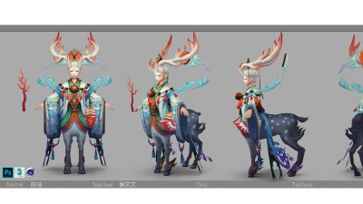 1907期游戏3D美术设计师班1班【OT】的五星作品