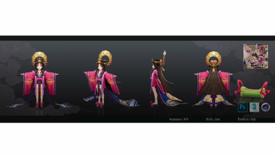 1908期游戏3D美术设计师班1班【O】的五星作品