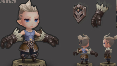 1909期游戏3D美术设计师班1班【O】的五星作品