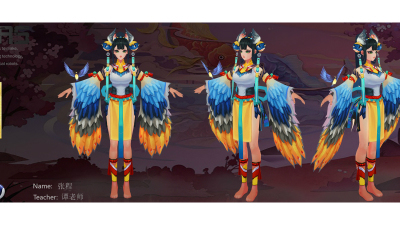 1909期游戏3D美术设计师班1班【O】的五星作品