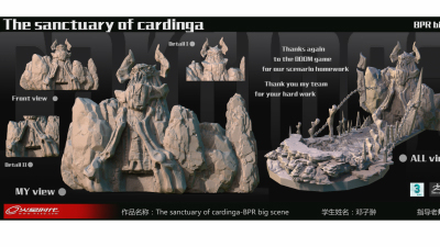 1910期游戏3D美术设计师班1班【O】的五星作品