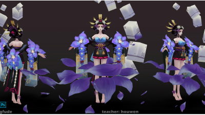 1909期游戏3D美术设计师班1班【OT】的五星作品