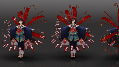 1909期游戏3D美术设计师班1班【OT】的五星作品