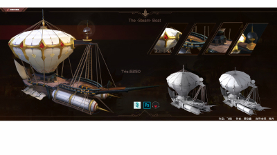 1912期游戏3D美术设计师班1班【O】的五星作品