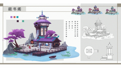 1910期游戏原画高级设计师班1班【O】的五星作品