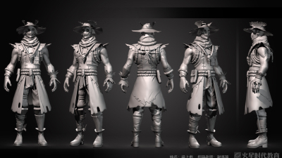 1911期游戏3D美术设计师班1班【O】的五星作品