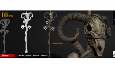 2006期游戏3D美术设计师班1班【O】的五星作品