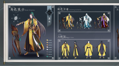 2007期游戏原画高级设计师班1班【O】的五星作品