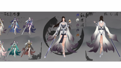 2007期游戏原画高级设计师班1班【O】的五星作品