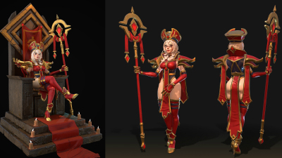 1911期游戏3D美术设计师班1班【O】的五星作品