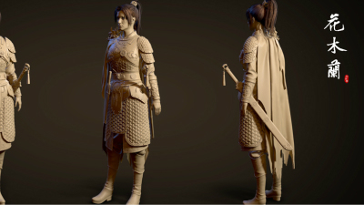 1910期游戏3D美术设计师班1班【O】的五星作品