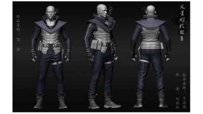 1910期游戏3D美术设计师班1班【O】的五星作品