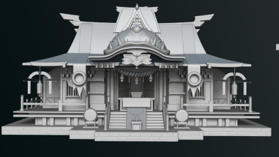 2006期游戏3D美术设计师班1班【O】的五星作品