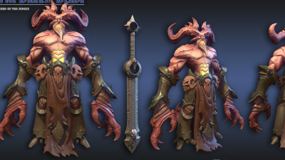 1912期游戏3D美术设计师班1班【O】的五星作品