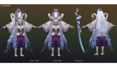 2006期游戏3D美术设计师班1班【O】的五星作品