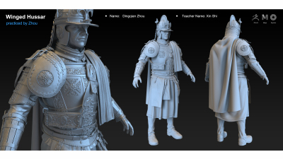1911期游戏3D美术设计师班1班【O】的五星作品