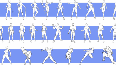 2009期游戏原画高级设计师班1班【O】的五星作品