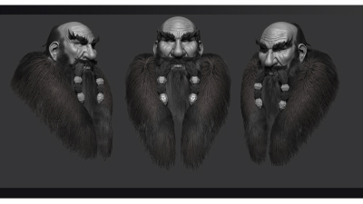 1910期游戏3D美术设计师班1班【O】的五星作品
