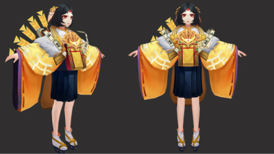 2006期游戏3D美术设计师班1班【O】的五星作品