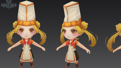 2006期游戏3D美术设计师班1班【O】的五星作品