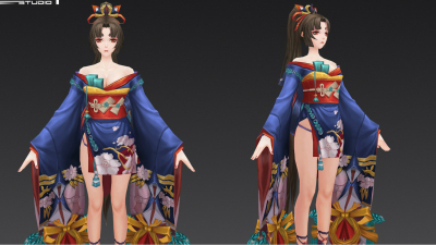 2006期游戏3D美术设计师班1班【O】的五星作品