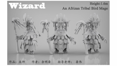 2006期游戏3D美术设计师班1班【O】的五星作品