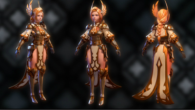 2006期游戏3D美术设计师班1班【O】的五星作品