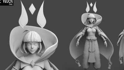 2006期游戏3D美术设计师班1班【O】的五星作品
