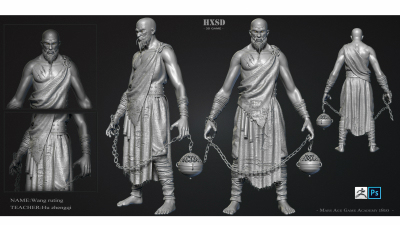1912期游戏3D美术大师班1班【O】的五星作品