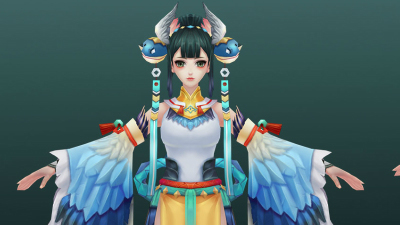 2007期游戏3D美术设计师班1班【O】的五星作品