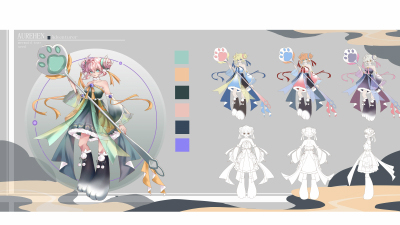 2010期游戏原画大师班1班【O】的五星作品