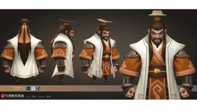 2008期游戏3D美术设计师班1班【O】的五星作品