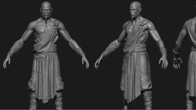 2006期游戏3D美术设计师班1班【O】的五星作品