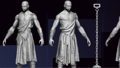 2006期游戏3D美术设计师班1班【O】的五星作品
