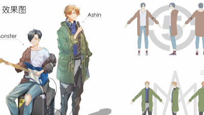 2009期游戏原画高级设计师班1班【O】的五星作品